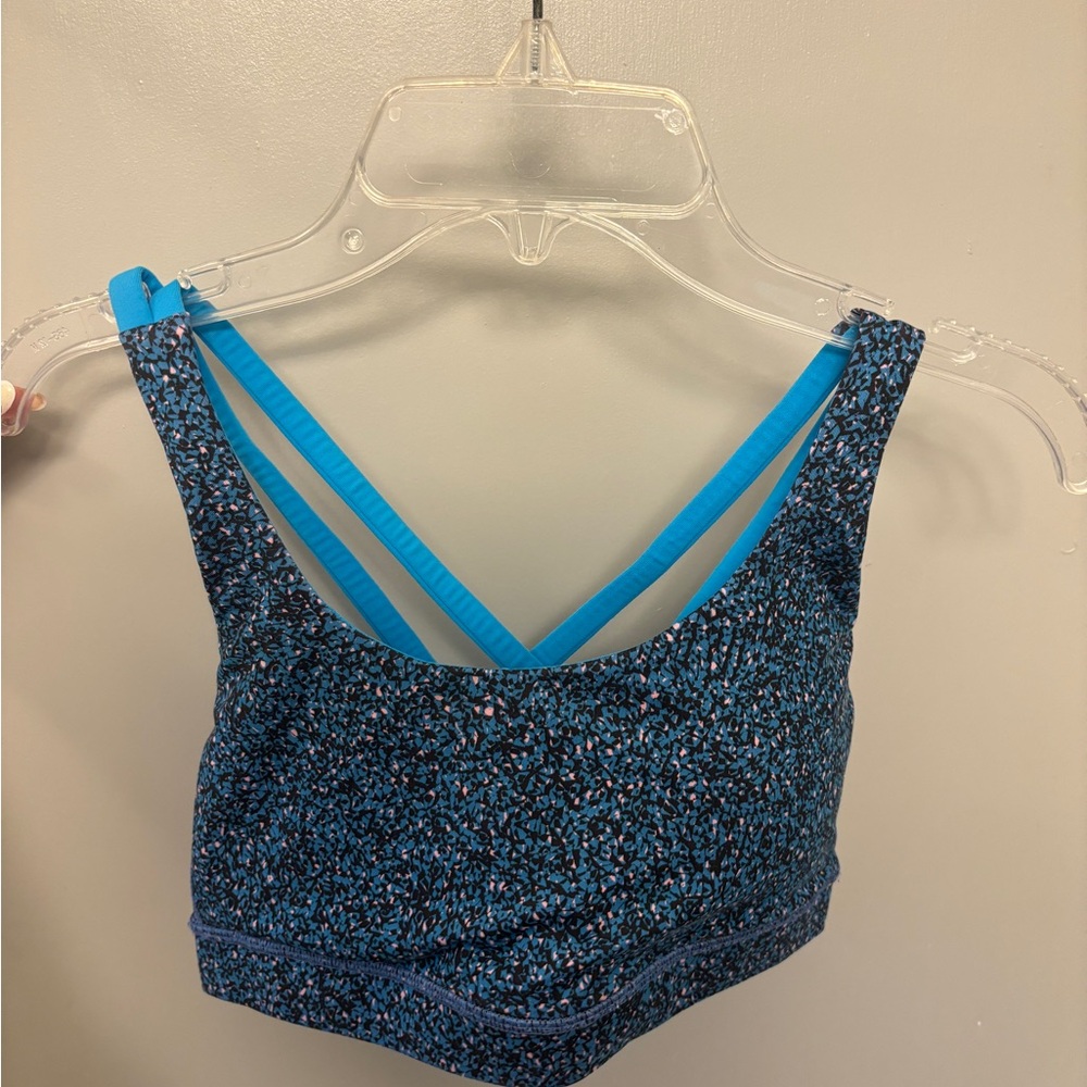 lululemon athletica Blue Sports Bra